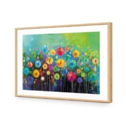 Spring Splendour II -WALL ART DESGIN SALE 3740AR H Spring Splendour II 3D ACR MAT THUMB FF OAK