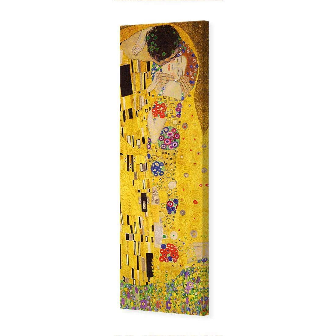 The Kiss by Klimt, Long Canvas Art The Kiss By Klimt, Long Canvas Art -WALL ART DESGIN SALE 379AL V The Kiss 3D Thumb 7e01eade bb0c 4e9d 876d cc1756de1322