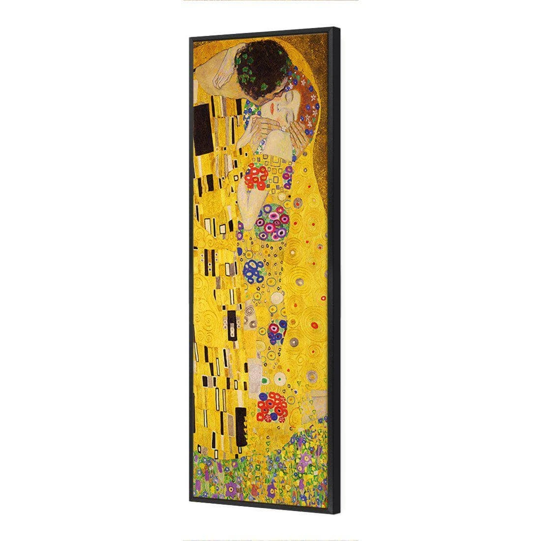 The Kiss by Klimt, Long Canvas Art The Kiss By Klimt, Long Canvas Art -WALL ART DESGIN SALE 379AL V The Kiss 3D Thumb FF BLK 6b95148a 4c80 4c92 9d4d 920d05e44673