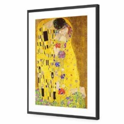 The Kiss Acrylic Print Art -WALL ART DESGIN SALE 379AR V The Kiss ACR MAT THUMB FF BLK 0ad5eeb9 80de 420e ad39 ab79e6afe733