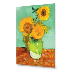 Sunflowers On Green - Van Gough Acrylic Print Art -WALL ART DESGIN SALE 392AR V Sunflowers On Green ACR EDG THUMB 6f16d206 8d17 4a76 82c3 4f7400bc738b