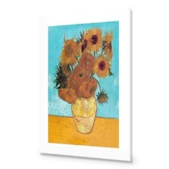 Sunflowers On Blue By Van Gogh -WALL ART DESGIN SALE 393AR V Sunflowers On Blue ACR MAT THUMB 4e18ca67 9cd2 4260 804c dff8638d504e