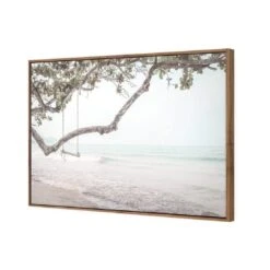 Swing Into Paradise -WALL ART DESGIN SALE 3955AR H Swing into Paradise Painterly 3D CANVAS THUMB FF NAT