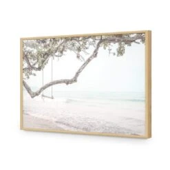 Swing Into Paradise -WALL ART DESGIN SALE 3955AR H Swing into Paradise Painterly ACR EDG 3D THUMB FF OAK