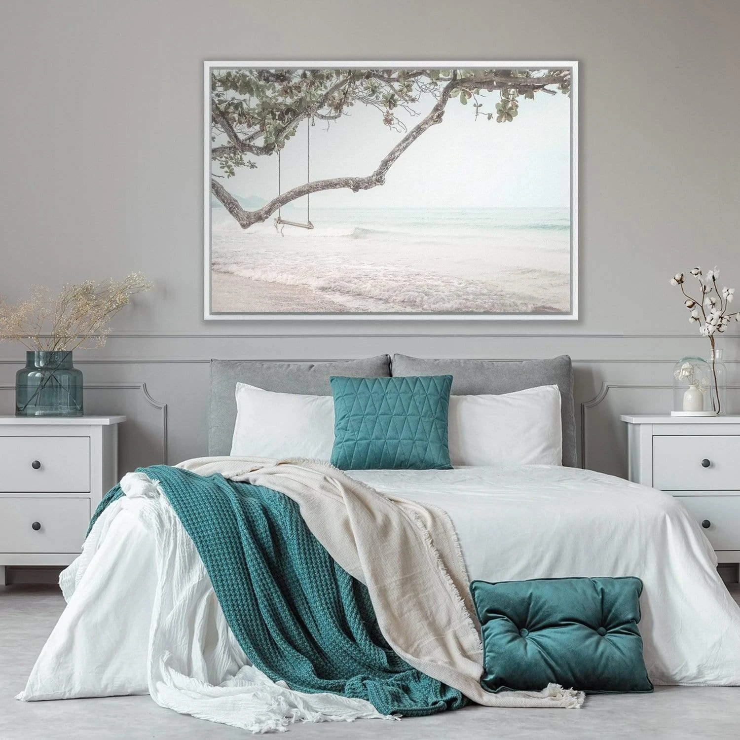 Swing into Paradise Swing Into Paradise -WALL ART DESGIN SALE 3955AR H Swing into Paradise Painterly THUMB ROOM