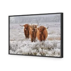 Trio Of Highlanders -WALL ART DESGIN SALE 4087AR H Trio of Highlanders ACR EDG THUMB FF BLK