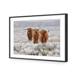 Trio Of Highlanders -WALL ART DESGIN SALE 4087AR H Trio of Highlanders ACR MAT THUMB FF BLK