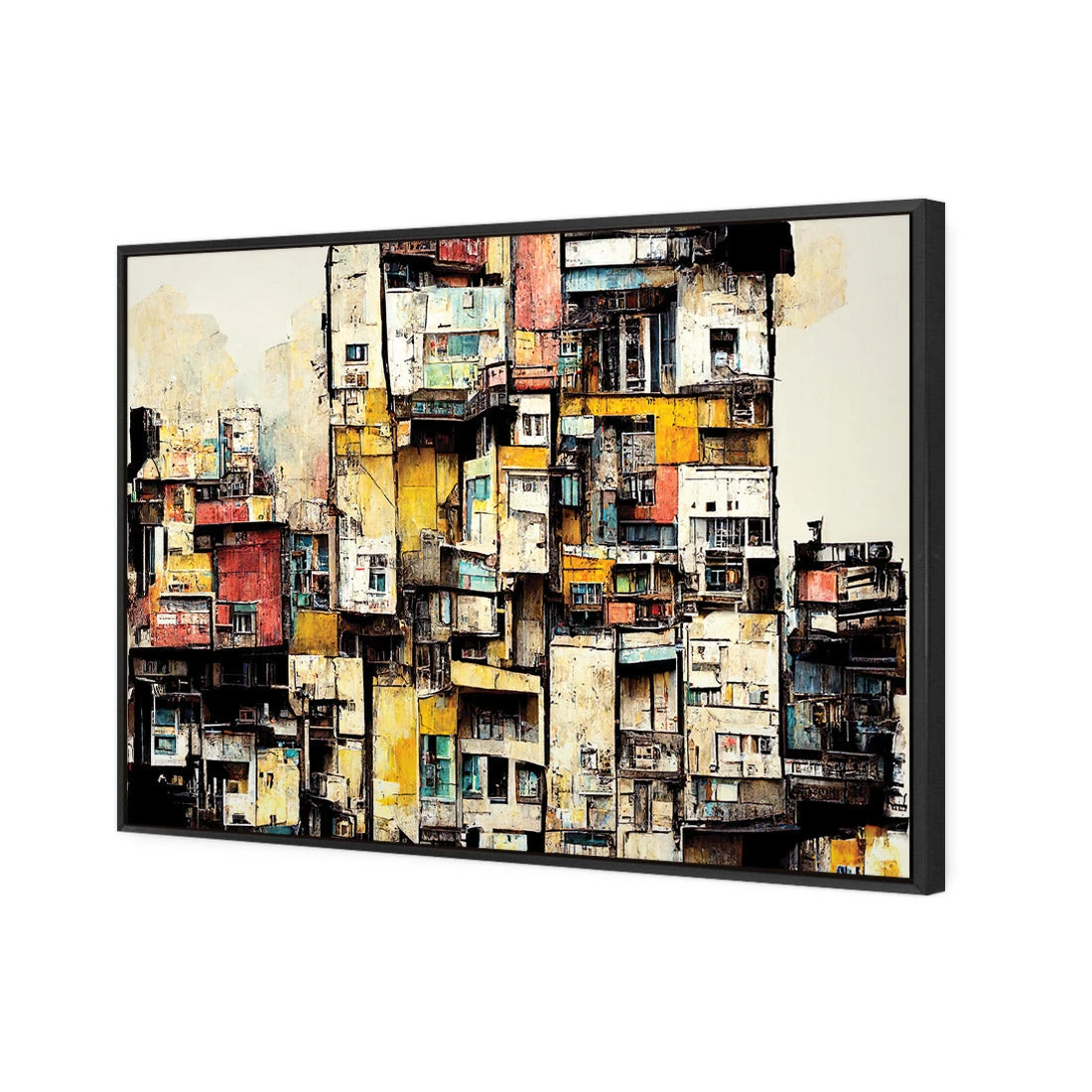 Urban Jungle Urban Jungle -WALL ART DESGIN SALE 4395 WH AR H Urban Jungle 3D CANVAS THUMB FF BLK