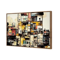 Urban Jungle -WALL ART DESGIN SALE 4395 WH AR H Urban Jungle 3D CANVAS THUMB FF NAT