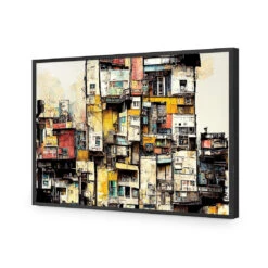 Urban Jungle -WALL ART DESGIN SALE 4395 WH AR H Urban Jungle ACR EDG THUMB FF BLK