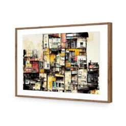 Urban Jungle -WALL ART DESGIN SALE 4395 WH AR H Urban Jungle ACR MAT THUMB FF NAT