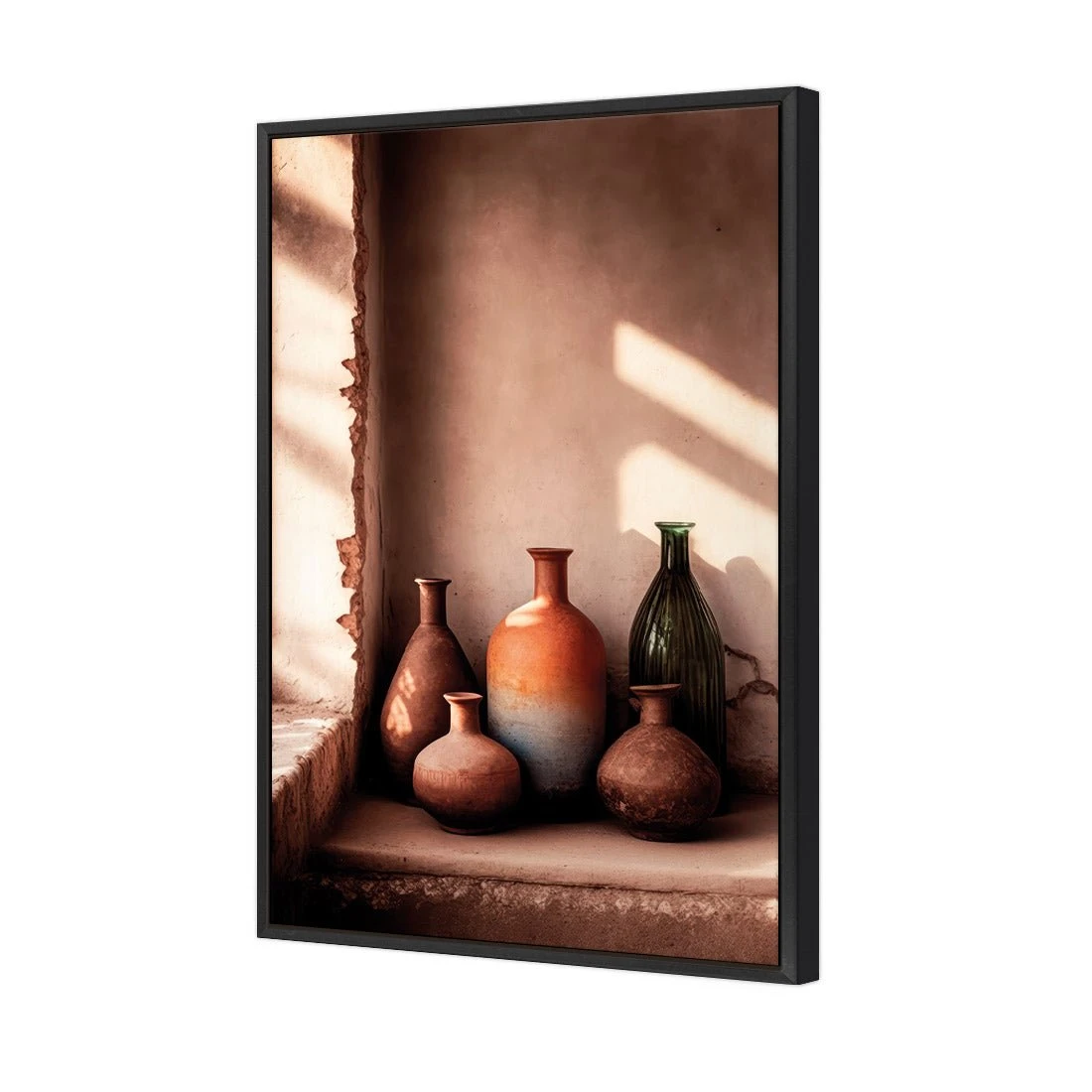 5 Jars 5 Jars -WALL ART DESGIN SALE 5 jars canvas black frame 45x30cm 925935
