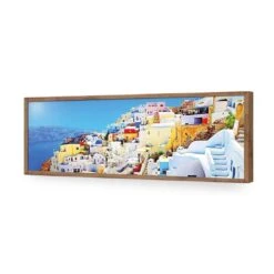 Santorini (Long) -WALL ART DESGIN SALE 619AL H Santorini ACR EDG THUMB FF NAT
