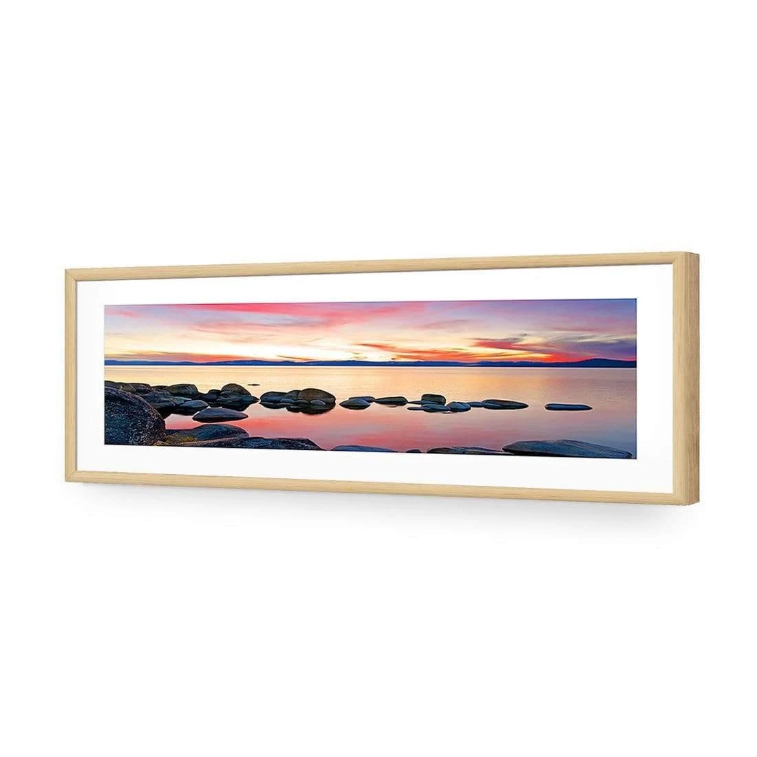 Sunset Calm Waters (Long) Sunset Calm Waters (Long) -WALL ART DESGIN SALE 658AL H Sunset Calm Waters ACR MAT THUMB FF OAK