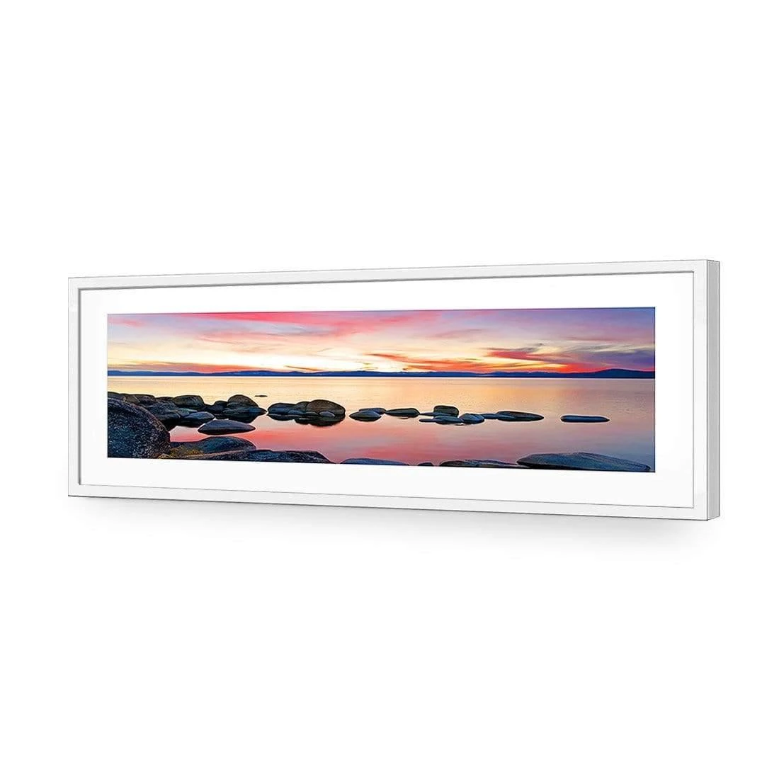 Sunset Calm Waters (Long) Sunset Calm Waters (Long) -WALL ART DESGIN SALE 658AL H Sunset Calm Waters ACR MAT THUMB FF WHT