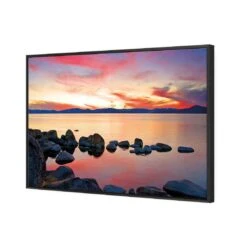 Sunset Calm Waters Canvas Art -WALL ART DESGIN SALE 658AR H Sunset Calm Waters 3D THUMB FF BLK e59f9567 9760 4f9b a115 9693eb3b1cbf