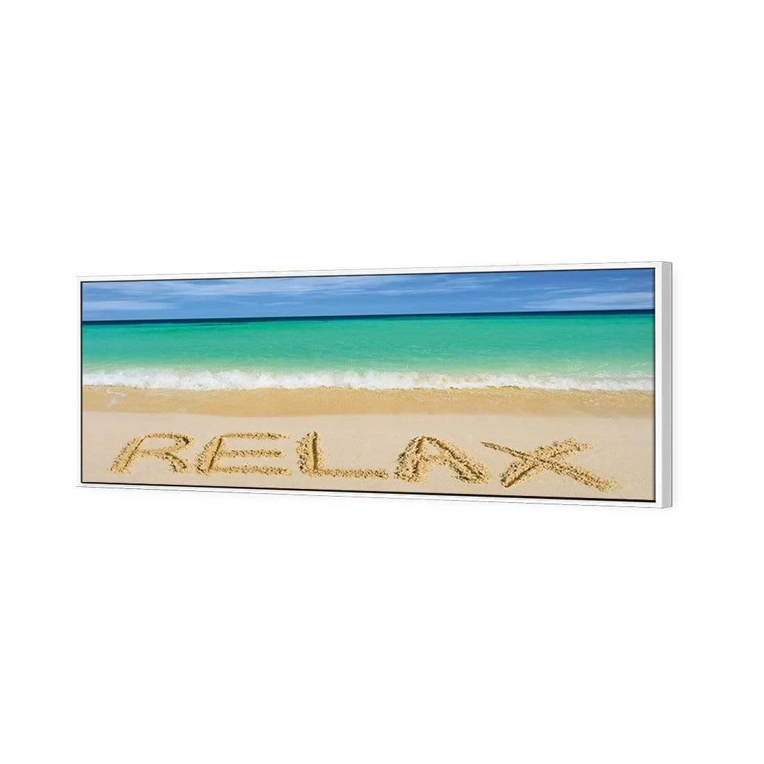 Relax on Beach (long) Relax On Beach (long) -WALL ART DESGIN SALE 668AL Relax on Beach Landscape 3D CANVAS THUMB FF WHT