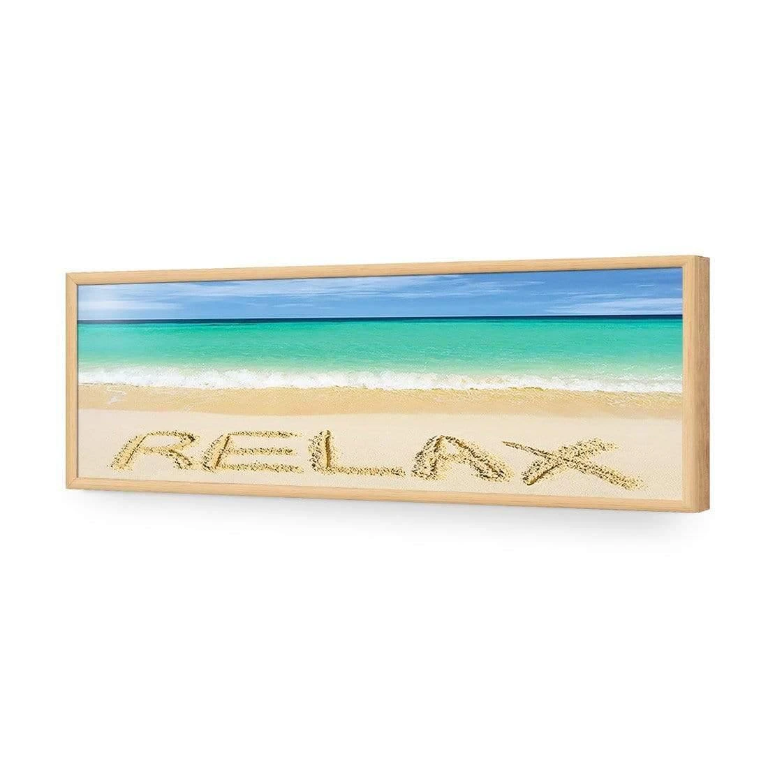 Relax on Beach (long) Relax On Beach (long) -WALL ART DESGIN SALE 668AL Relax on Beach Landscape ACR EDG THUMB FF OAK