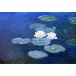 Water Lilies 7 By Monet Canvas Art