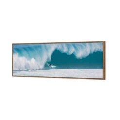 Surfer In Rolling Wave (Long) -WALL ART DESGIN SALE 873AL H Surfer in Rolling Wave 3D CANVAS THUMB FF NAT