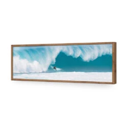 Surfer In Rolling Wave (Long) -WALL ART DESGIN SALE 873AL H Surfer in Rolling Wave ACR EDG THUMB FF NAT