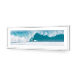 Surfer In Rolling Wave (Long) -WALL ART DESGIN SALE 873AL H Surfer in Rolling Wave ACR MAT THUMB FF WHT