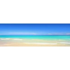Paradise Beach, Long Acrylic Print Art