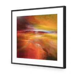 Harvesting The Land By Annette Schmucker -WALL ART DESGIN SALE AS01AS HarvestingtheLandbyAnnetteSchmucker ACR MAT THUMB FF BLK