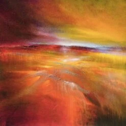 Harvesting The Land By Annette Schmucker