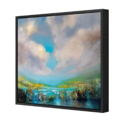 Waterfall Gorge By Annette Schmucker -WALL ART DESGIN SALE AS18AS WaterfallGorgebyAnnetteSchmucker 3D CANVAS THUMB FF BLK