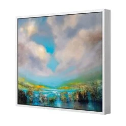 Waterfall Gorge By Annette Schmucker -WALL ART DESGIN SALE AS18AS WaterfallGorgebyAnnetteSchmucker 3D CANVAS THUMB FF WHT