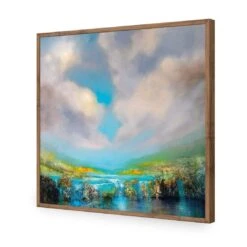 Waterfall Gorge By Annette Schmucker -WALL ART DESGIN SALE AS18AS WaterfallGorgebyAnnetteSchmucker ACR EDG THUMB FF NAT