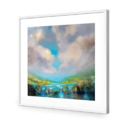 Waterfall Gorge By Annette Schmucker -WALL ART DESGIN SALE AS18AS WaterfallGorgebyAnnetteSchmucker ACR MAT THUMB FF WHT