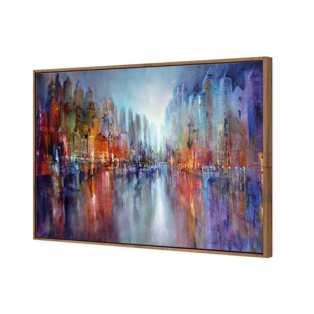 City on the River by Annette Schmucker City On The River By Annette Schmucker -WALL ART DESGIN SALE AS25AR H City on the River by Annette Schmucker 3D CANVAS THUMB FF NAT