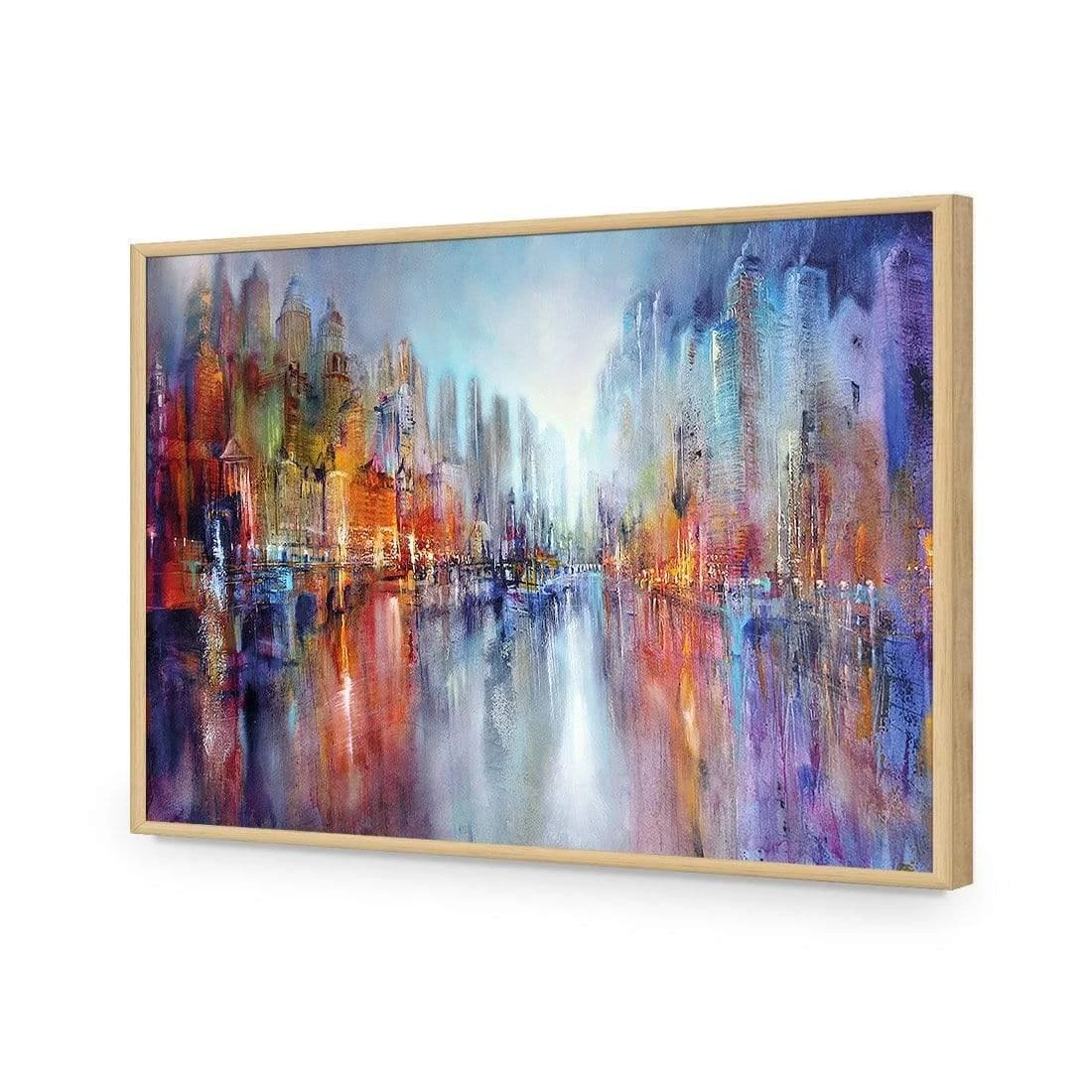 City on the River by Annette Schmucker City On The River By Annette Schmucker -WALL ART DESGIN SALE AS25AR H City on the River by Annette Schmucker ACR EDG THUMB FF OAK