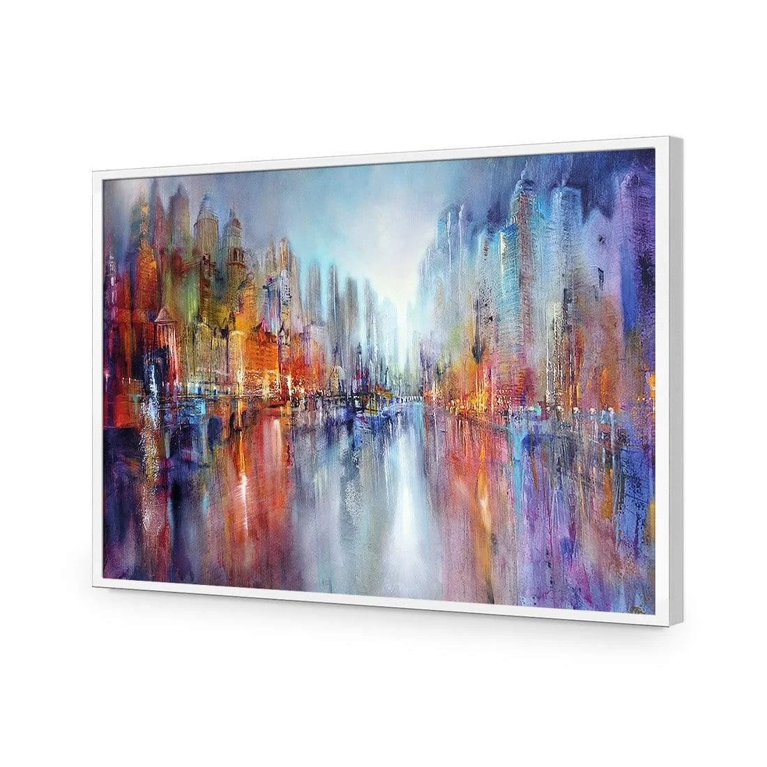 City on the River by Annette Schmucker City On The River By Annette Schmucker -WALL ART DESGIN SALE AS25AR H City on the River by Annette Schmucker ACR EDG THUMB FF WHT