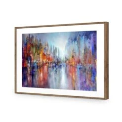City On The River By Annette Schmucker -WALL ART DESGIN SALE AS25AR H City on the River by Annette Schmucker ACR MAT THUMB FF NAT