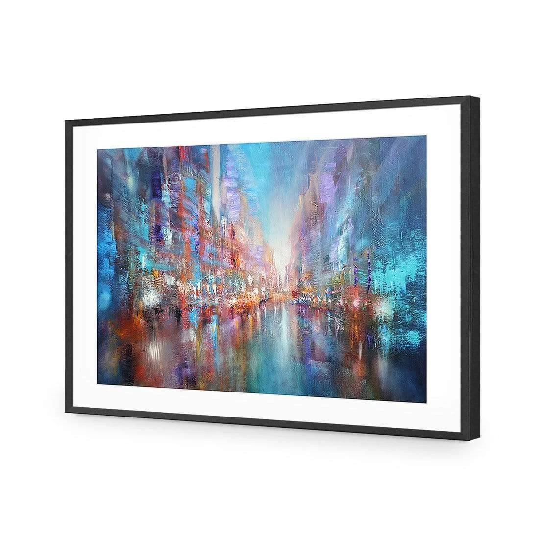 City of Blue by Annette Schmucker City Of Blue By Annette Schmucker -WALL ART DESGIN SALE AS26AR H City of Blue by Annette Schmucker ACR MAT THUMB FF BLK