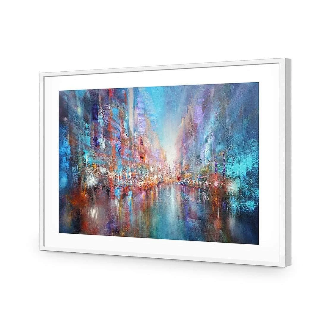 City of Blue by Annette Schmucker City Of Blue By Annette Schmucker -WALL ART DESGIN SALE AS26AR H City of Blue by Annette Schmucker ACR MAT THUMB FF WHT