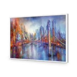 On The Way By Annette Schmucker -WALL ART DESGIN SALE AS28AR H On the Way by Annette Schmucker ACR EDG THUMB FF WHT