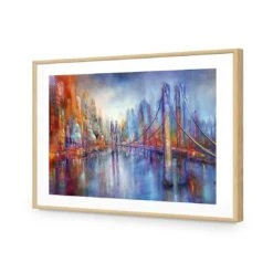 On The Way By Annette Schmucker -WALL ART DESGIN SALE AS28AR H On the Way by Annette Schmucker ACR MAT THUMB FF OAK