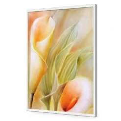 Calla By Annette Schmucker -WALL ART DESGIN SALE AS29AR V Calla by Annette Schmucker ACR EDG THUMB FF WHT