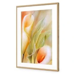 Calla By Annette Schmucker -WALL ART DESGIN SALE AS29AR V Calla by Annette Schmucker ACR MAT THUMB FF OAK