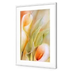 Calla By Annette Schmucker -WALL ART DESGIN SALE AS29AR V Calla by Annette Schmucker ACR MAT THUMB FF WHT
