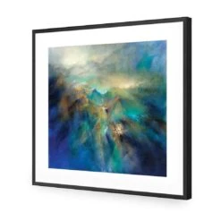 Over All Peaks By Annette Schmucker -WALL ART DESGIN SALE AS59AS Over all Peaks by Annette Schmucker ACR MAT THUMB FF BLK