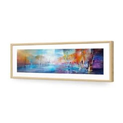 Slowly To Port By Annette Schmucker -WALL ART DESGIN SALE AS69AL H Slowly to Port by Annette Schmucker ACR MAT THUMB FF OAK