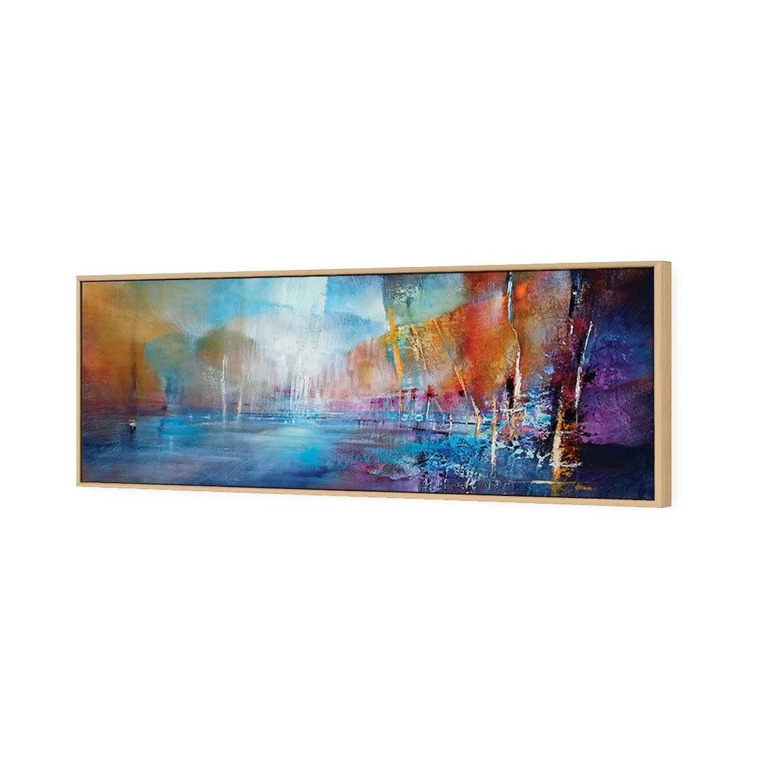 Slowly to Port by Annette Schmucker Slowly To Port By Annette Schmucker -WALL ART DESGIN SALE AS69AL H Slowly to Port by Annette Schmucker CANVAS 3D THUMB FF OAK