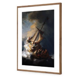 Storm On The Sea Of Galilee By Rembrandt -WALL ART DESGIN SALE NEW FILE 3850AR V Storm on the Sea of Galilee ACR MAT THUMB FF NAT