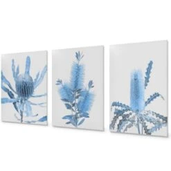 Native Blue Trio Art Set -WALL ART DESGIN SALE NativeBlueTrio 3D ACR EDG TRIPTYCH THUMB 9153797f 634a 44ab 9b0b 3a71f29e1488