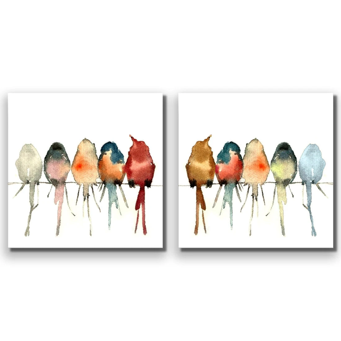 Watercolour Birds on Branch Perfect Pairs Watercolour Birds On Branch Perfect Pairs -WALL ART DESGIN SALE SET2 5009 AS Q ACR EDG THUMB b17ca143 d042 478e b443 fc273a3a98ab